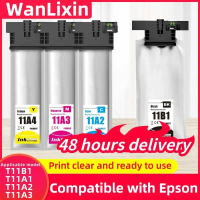 South America T11B1 T11A2 T11A3 T11A4 Pigment  Cartridge With Chip For Epson WorkForce WF-C5890 WF-C
