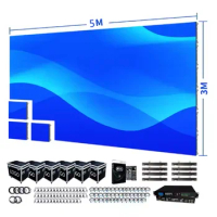 P3.91 Outdoor Rental Truss Hanging DJ Booth Led Full Video Panel Display Video Stage LED Screen For Concert Complete set price