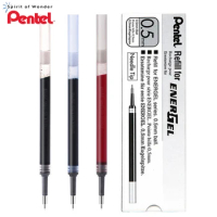 Pentel 6pcs EnerGel LRN5 XLRN4 Needle-Point Gel Pen Refill - 0.5 mm/0.4mm Black/Blue/Red For Pentel BLN-75