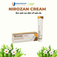 Nirozan cream bôi nấm ngoài da, lang ben tuýp 5g, 10g GIGA ĐỨC