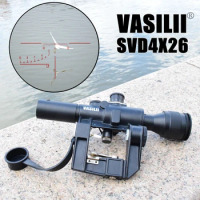 VASILII Svd 4X26 Pso Type Riflescope Svd Sniper Rifle Series Ak Rifle Scope Voor Jacht Sight Voor AK47