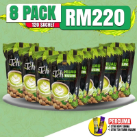 8 PACK TEH HIJAU + freegift