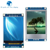 TZT 1.77 inch TFT LCD Screen 128*160 1.77 TFTSPI TFT Color Screen Module Serial Port Module For Arduino UNO R3