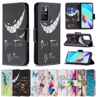 Exotic Painting Leather Magnetic Flip Case For Xiaomi Mi 12 11 Lite For Xaomi 11Lite Redmi Note 10 Note10 5G Wallet Phone Cover