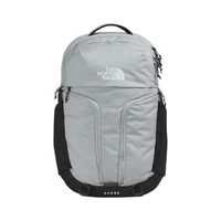 The North Face Surge Backpack Dark Grey Heather Meld / TNF Black Grey