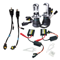 ♗King-carmate ชุดหลอดไฟหน้ารถยนต์ XENON HID 35Wเป็นชุด 2ชิ้น 1คู่ ขั้วH4-H/L มีค่าสี 4300K 6000K 800