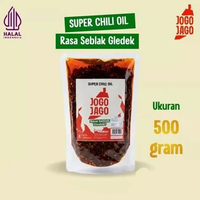 Super Chili Oil Jogo Jago Rasa Seblak Gledek Pouch 500 gram