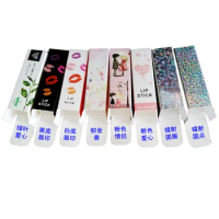 24pcs /lot DIY Lipstick Package Box Lip Balm Tube Packaging Carton Box Colorful Kraft Paper Gift 25*25*85mm Wholesale