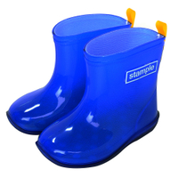 Stample日本製兒童果凍雨鞋(寶藍)