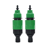 1/4 Inch Garden Hose Quick Connector 5/8" To 1/4 3/8 Hose Water Tap Connector Watering Pipe Fitting 1Pcs