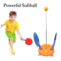 Table Tennis Traine For Ping Pong Practice Sport Traine Table Tennis Soft Shaft Training Machine Elasticity For Kid Adult