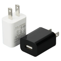 300pcs US Plug USB Wall Charger AC Travel Charging Power Adapter 5V 1A Universal For iPhone 14 Samsung Xiaomi Cell Phone Tablet