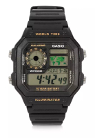 CASIO 男士數位手錶 AE-1200WH-1BVDF