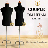 Couple Manekin Wanita Pria | Manekin Sarimbit | Manekin Sepasang Cowok Cewek | 2 Set Manekin