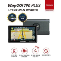 PAPAGO! WayGo 790 Plus 7吋多功能聲控行車紀錄導航平板(科技執法/WIFI線上更新圖資)-贈32G