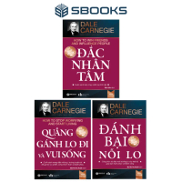 Sách Combo 3 Cuốn : Đắc Nhân Tâm + Quẳng Gánh Lo Đi & Vui Sống + Đánh Bại Nỗi Lo - SBOOKS