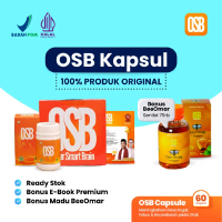 OSB Vitamin Otak Anak & Dewasa 60 Kapsul | Omar Smart Brain