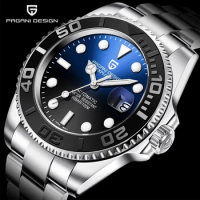 PAGANI Design Men Automatic Watch Sapphire Luxury Mechanical Wristwatch Stainless Steel Waterproof Watch Men relogio masculino