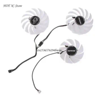 1/3PC 89/75mm VGA Cooler Fan for Colorful GeForce 3080 3070 3060 Ti iGame UltraOC Graphics Card Cooling Fan 4Pin 12V
