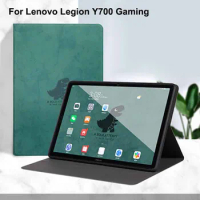 Slim Retro Stand PU Leather Case For Lenovo Legion Y700 Gaming Tablet Cover 8.8Inch For Legion Pad Y 700 Tablet Case
