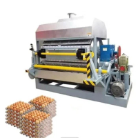 Automatic Used Waste Paper Recycle Egg Tray Machine Large Egg Tray Making Machine Small Business Paper Egg Tray Forming Machine