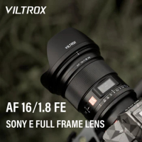VILTROX 16mm 24mm 28mm 50mm 85mm F1.8 for Sony E Mount Camera Lens Full Frame Portrait Sony FE Lens Auto Focus Large Aperture