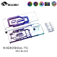 Bykski GPU Active Backplate Block for Colorful RTX3080/3090 Ultra/Advanced OC,Video Memory Double Side Cooler N-IG3090UL-TC