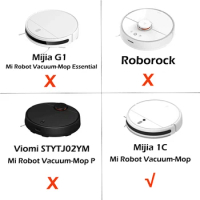 Accessories For Xiaomi MI Robot Vacuum-Mop Mijia 1C 2C 1T STYTJ01ZHM Dreame F9 Robot Vacuum Side Brush Hepa Filter Mop Parts