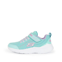 Skechers Snap Sprints [302453LAQPR] 女童 慢跑鞋 魔鬼氈 運動 休閒 水藍 紫