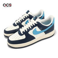 Nike 休閒鞋 Air Force 1 07 男鞋 深藍 水藍 白 AF1 HJ9291-478