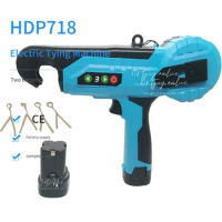 Electric garden electric tying machine for vines, portable vineyard battery powered cordless tape-to