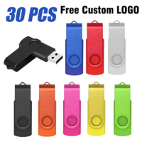 Promotion 30pcs/lot USB Flash Drive Personalizado Pendrive Free Logo 32GB 16GB 8G 4GB 64GB Photography Gift Usb 2.0 Memory Stick