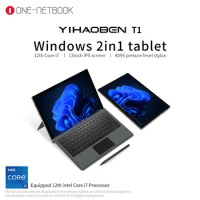 ONE-NETBOOK T1 Laptops Windows 2-IN-1 Tablet Intel 12th Gen i7-1260P i5-1240P 16G+512GB/1TB/2TB 13" IPS 4096 Stylus Pen Wifi 6