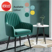 GDeal Lightweight Dressing Stool Backrest Study Chair With Seat Pad