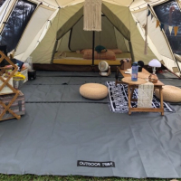OUTDOOR TRIBE訂製nordisk reisa6王蟲帳專用二件式地墊