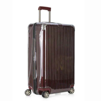 Transparent Suitcase Cover For Rimowa with Zipper Customized High Quality Luggage Clear Protector Case Thicken PVC
