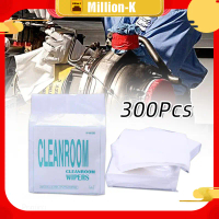 300Pcs Dust Free Wipers / Cleanroom Wipers Non-Woven / Kain Mikrofiber