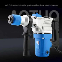 Corded Electric Hammer Impact Drill Multifunctional Electric Hammer Drill Electric Pick Industrial Grade