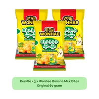 Wonhae Banana Milk Bites Original Banana Milk Bites Original x 3