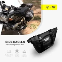 WINNER HOOD - Tas Pannier / Sidebag Vintage ( Retro ) Motor Honda WIN 100 Cover Only (Satuan)