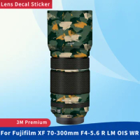 For Fujifilm XF 70-300mm F4-5.6 R LM OIS WR Camera Lens Skin Anti-Scratch Protective Film Body Protector Sticker XF70-300 4-5.6