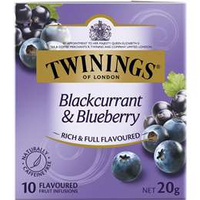 現貨 新口味 送禮 自用 請客 下午茶 嚐鮮 【TWININGS 唐寧茶包】黑加侖/藍莓果茶包 10入/盒