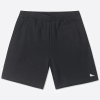 【CONVERSE】短褲 男款 運動褲 SNEAKER PATCH SOLID SHORT 黑 10026844-A01
