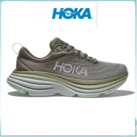 Hoka One One Bondi 8 shock absorbing road running shoes for women men Hoka sport sneakers walking tr
