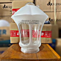 hanya kap kaca lampu taman TFP 31k dlx lighting pilar minimalis