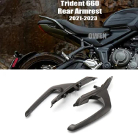 Trident 660 Motorcycle Rear Passenger Armrest Tail Bracket For TRIDENT 660 2021-2023 Motorcycle Rear Armrest