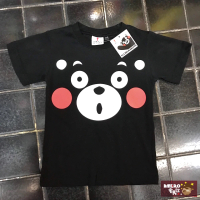 【AMERO】男女裝 圓領短袖T恤(熊本熊印花 情侶裝 親子裝 有大尺碼)