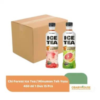 Chi Forest Ice Tea / Minuman Teh YUZU 450 ml 1 Dus 15 Pcs Grapefruit Yuzu