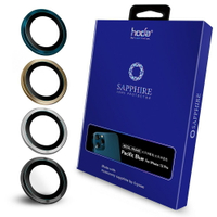 Hoda 三鏡頭藍寶石金屬框鏡頭保護貼 - 原色款,適用 iPhone 12 Pro 6.1吋