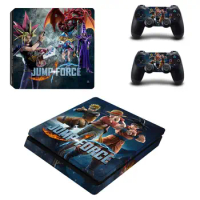 Jump Force PS4 Slim Stickers Play station 4 Skin Sticker Decals For PlayStation 4 PS4 Slim Console &amp; Controller Skin Vinyl